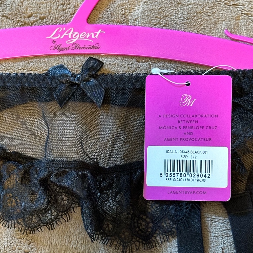 L'AGENT By AGENT PROVOCATEUR Idalia suspender belt size S/2 - Picture 5 of 8